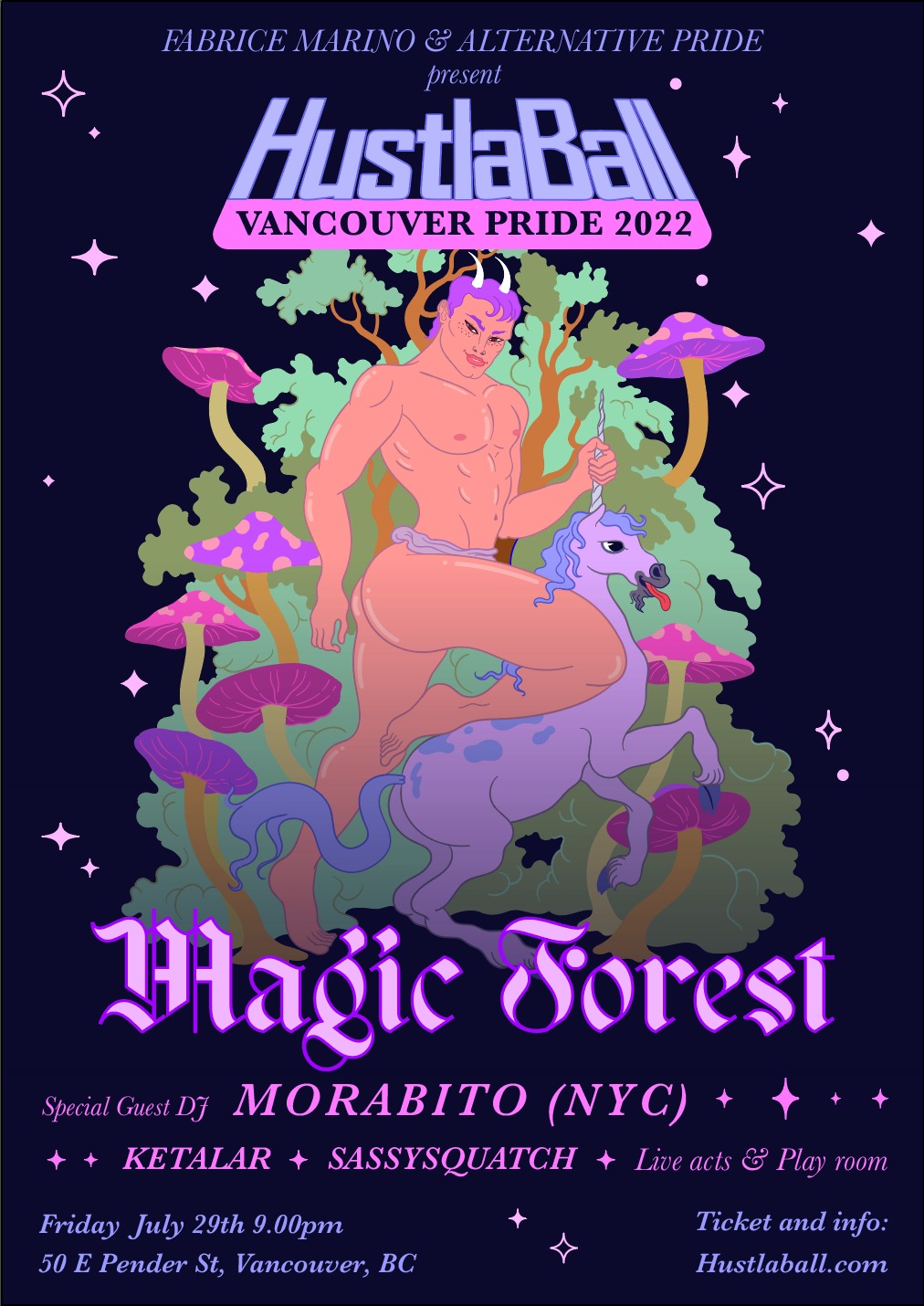 Hustlaball Vancouver Pride 2022